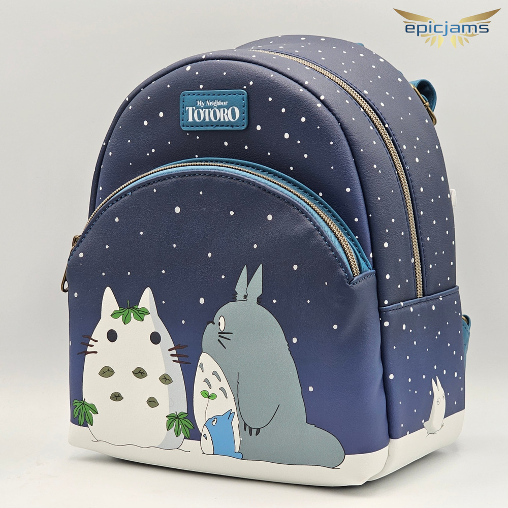 Studio Ghibli My Neighbor Totoro Snowman Mini Backpack - Picture 3 of 5